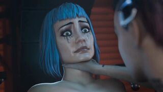 Skinny Evelyn Dominated by her Lesbian Friend Judy (3D Sex Anime 2026)