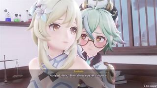 Genshin Impact Futa Lumine X Sucrose Part 1 And 2