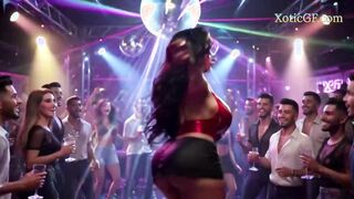 Gorgeous Woman Gets Caught in a Crazy Night Club (AI Generated)