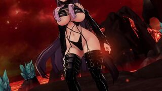 Elf VTuber Attire Switch Until Bare - MMD Forearms Up
