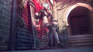 Humungous Orbs Girly-girl Manga porn - Overwatch & Genshin Influence Yuri Sadism & masochism Bum sex Romp