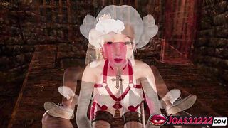 Yuuko the Sumptuous Succubus in Pantyhose - THREE DIMENSIONAL Anime porn Hand-job Draining, Frenulum Slurping Close-Up for Huge Prick, and Sitting Fellate Jizz in Gullet