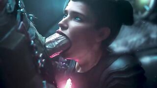 Commander Thira Deep-throats Doom Slayers Beef whistle Toon