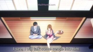 Hentai - Unfaithful Sexy Wife Cheats on Her Husband with his Perv Friend (Eng Sub)