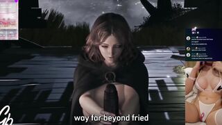 Elden Ring rule 34 - Watching Melina while chat controls my vibrator