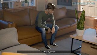 Curvy Wife Cheating her Husband with Massive BBC Boss (Exclusive 3D Sexgame)