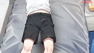 My sister in law caught me tugging she helped me jizm (Manga porn/3 DIMENSIONAL/Animated)