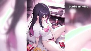 These Puffy Manga porn Dolls Never Get Enough – Deep throat, Fuck-a-thon & Jism (AI Compilation)