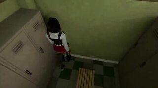 Kira made a slot in the wall with her fuck-holes. Manga porn Game Toon THREE DIMENSIONAL