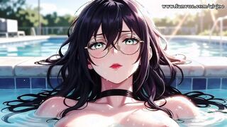 Fabulous Chick With Glasses Helps me&menstruation; sequence-five&pms; brilliant&menstruation;AI-generated