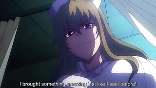Semen Extraction Ward 3 - Busty hentai nurse uses stun gun on cumming patient