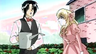 Doggy style hentai sex with a housemaid