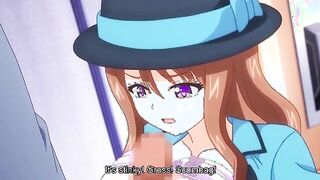 Punishment 2 ep2 - Busty hentai lesbian gets her virgin asshole fucked