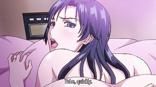 Mesu Saga Persona - Cheating hentai housewife gets filmed in hotel gangbang