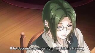 A Married Woman's Healing Touch - Cheating hentai milf fixes magic problem with pussy