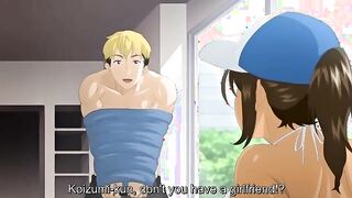 First Married Woman 3 - Huge titty mom pays the moving guy with hardcore hentai sex