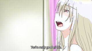 Futa Club! World - Dick and cum measuring turns in to futanari orgy