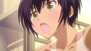 Futa Club! 1 ep2 - Busty futanari gets her ass fucked by futa