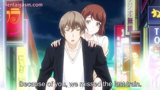 A Hot Night With My Boss In A Capsule Hotel Uncensored 1 Subbed New Hentai Episode Video