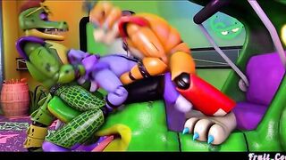 The Rehearsal - Five Nights at Freddy's gay double anal threesome
