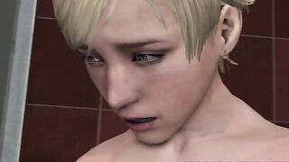 Tina & Sherry - Tina Armstrong rides on Sherry Birkin's throbbing futa cock