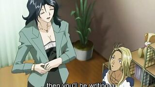 Foxy Nudes 1 - Disgruntled employee fucks boss's hentai daughter in front of crowd
