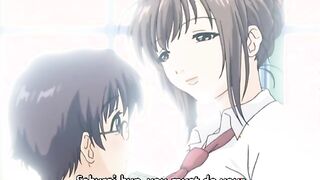 Milk Junkie 2 - Huge titty hentai sisters have a busty threesome