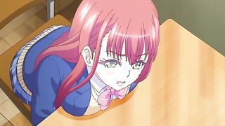 Raw Sauce Gloom Message 2 - Hentai teacher bends over student in back of full classroom