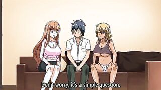 Holy Slut Sisters: Sexy Diary - Hentai teens with big tits and wet pussy fuck underclassman