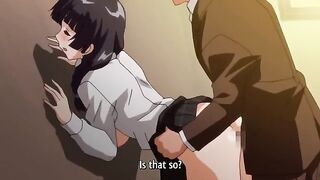 Broken Things: Kasumi - Hentai stepdad fucks his daughter on the stairs