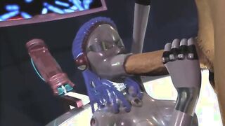 Doppleganger Zero - Powerful female robot deepthroats and dick slams
