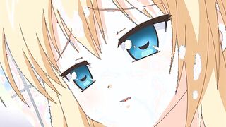 Love 2 Quad 1 - Busty hentai student fucked outdoors after footjob
