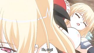 Love 2 Quad 1 - Busty hentai student fucked outdoors after footjob