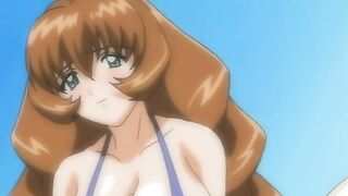 Marine A Go-Go 2 - Busty hentai student collects 100 cumshots