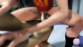 Cram Skul Xtra Credit - Football player pile drivers busty teacher