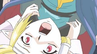 Elfen Laid 2 - Virgin hentai elf tied up, gagged and fucked deep