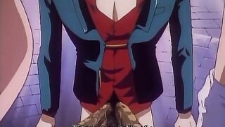 Sex Demon Metropolis 1 -Demon fucks tasty redhead then gets destroyed by fighting hentai babe