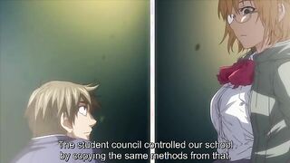 Harem Cult 4 - School president gets fucked in hentai anime cutie orgy