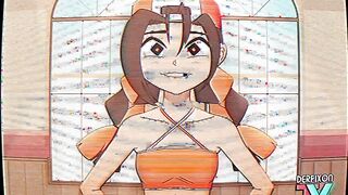 Eri-Chan's Home Workout! - Exercise guru sucks dick in the bathroom