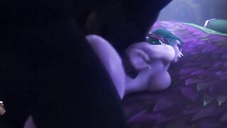 Tyrande Whisperwind from warcraft fucked in 3D porn compilation