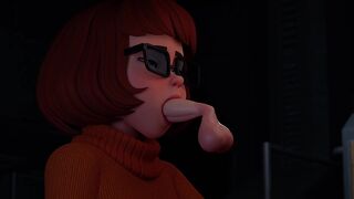 3D Hentai - Ghost Cocks 1&2 - Velma from Scooby Doo is gangbanged by