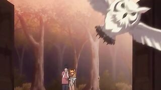 Tentacle and Witches 3 - Busty virgin witch creampied by big hentai tentacle