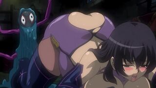 Hentai - Tentacle and Witches 1 - Tentacle monster fucks witch in all holes