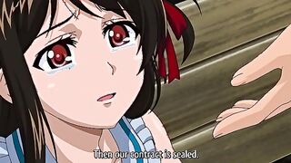 Magical Girl Transforms with a Kiss - Busty hentai teen warrior orgasms from