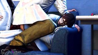 3D Hentai - Triple Analysis - Resident Evil Rebecca Chambers gets triple anal