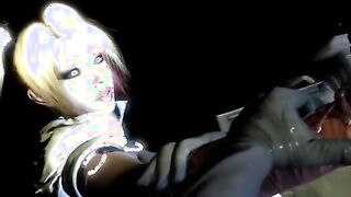 Hentai - Harley Quinn Breaks Quiet's Silence by fucking her face with her