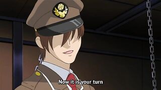 Special Express 2 - Train conductor chains ups girls as hentai sex slaves