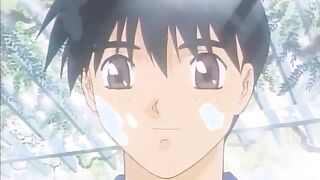 Classmates: End of Summer 4 - Shy hentai student has first romantic sex