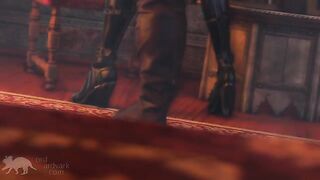 3D Hentai - Primordium 1 - Yennefer gets her ass fucked by a scholar's big