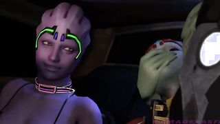 3D Hentai - Mass Porn Effect 3 - Futanari widomaker ass fucks a futa Asari
